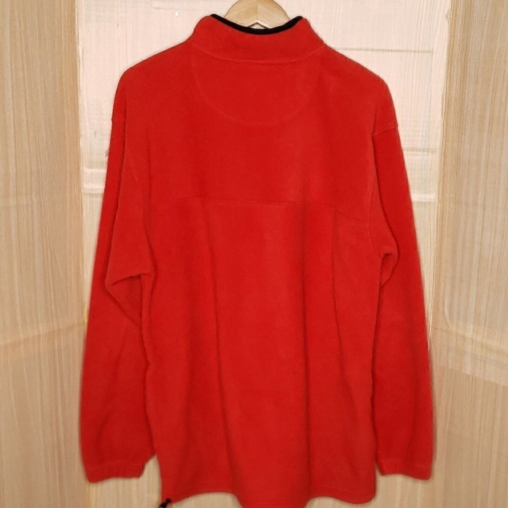 Ohio State University NCAA Red Fleece Pullover Jacket Large - Picture 2 of 6